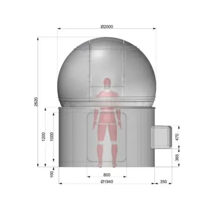 ScopeDome Θόλος 2 μέτρων - Image 4