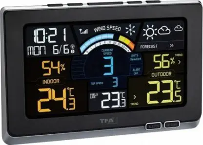 TFA Weather station Spring Breeze with wind speed indicator - Image 2