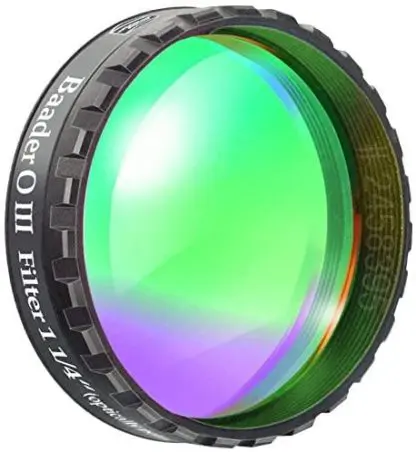 O III filter, 10nm. flat-optically polishes 1,25" (Baader)