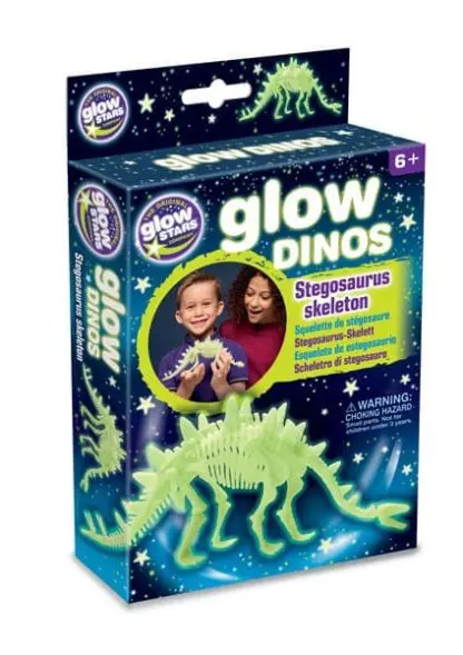 Stegosaurus Σκελετός Φωσφορίζων Στο Σκοτάδι