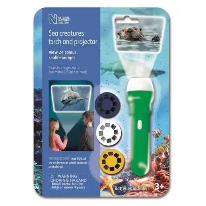 Natural History Museum Sea Creatures Torch and Projector