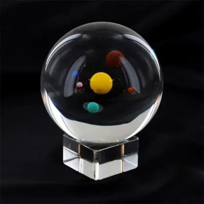 Solar System in a Glass Globe