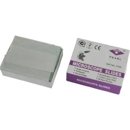 Omegon Microscope Slides - High Optical Quality