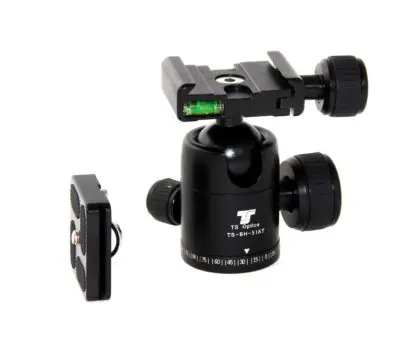 TS-Optics BH-51AT compact Ballhead for Photo Tripods - 8kg load capacity - Image 2