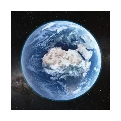Magnet Square 3D Earth