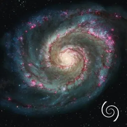 Magnet Square 3D Galaxy