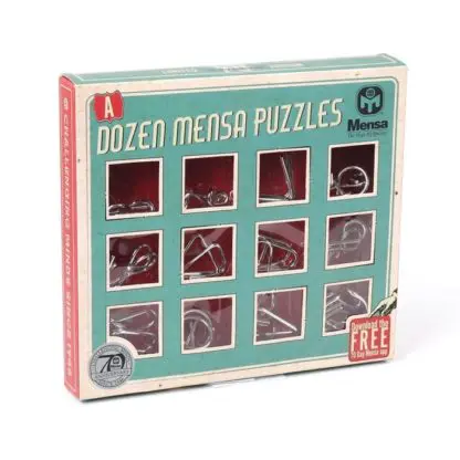 Mensa IQ Puzzle Metal 12in1 21cm