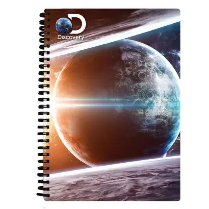 Notebook 3D Earth & Sun A5 21x15cm