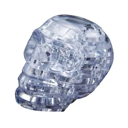 Crystal Puzzle Skull Clear 49pcs
