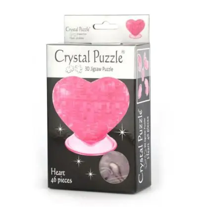 Crystal Puzzle Heart 46pcs - Image 2