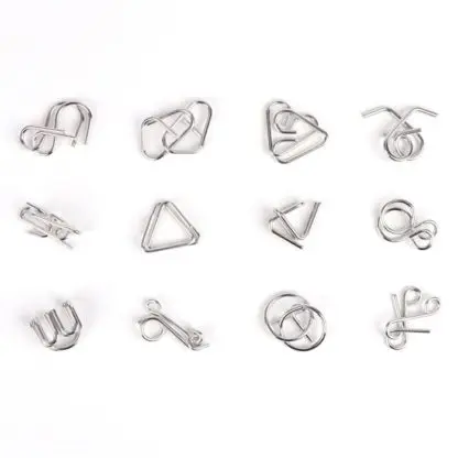 Mensa IQ Puzzle Metal 12in1 21cm - Image 2