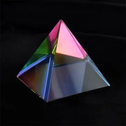 Pyramid - Rainbow Glass