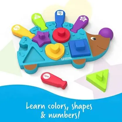 Spike the Fine Motor Hedgehog® Puzzle Playmate - Image 2