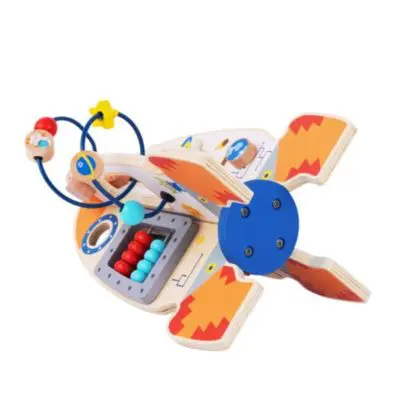 Multi-Activity Wooden Rocket - Image 3