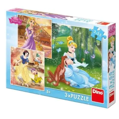 Puzzle Princesses on Holiday 55pcs for 5+ Years