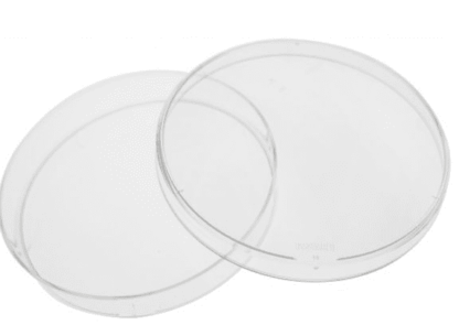 Glass Petri dish with lid, 100mm