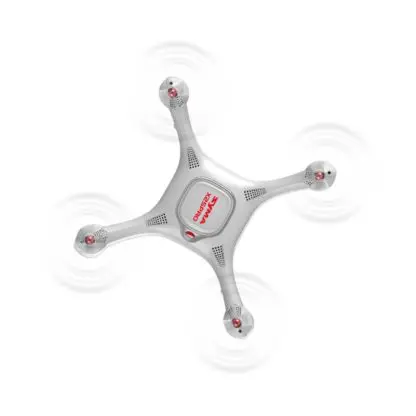 Syma: Syma X25 PRO (GPS, 720p FPV remote control rotating WiFi camera, 2.4GHz) - White - Image 5