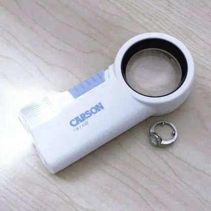 PRO Series MagniFlash™ 11x Aspheric Lens LED Lit Flashlight Magnifier - Image 4