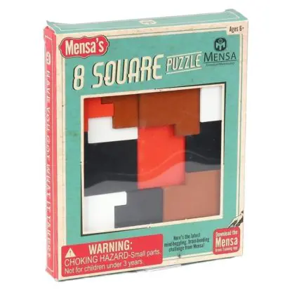 Wooden Mensa 8 Square Puzzle