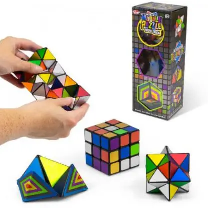 Metallic Muddle Puzzle Set 3pcs
