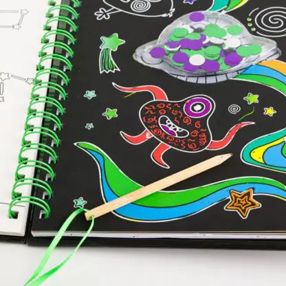 Scratch Art Sparkles: Space - Image 3