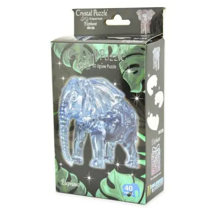 Crystal Puzzle Elephant  40pcs - Image 3