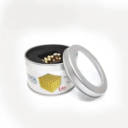 Magbol diameter 5mm Magnetic Cube (Gold color) - Image 6