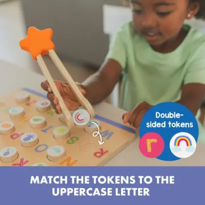ABCs & Letter Sounds Wooden Puzzle - Image 3