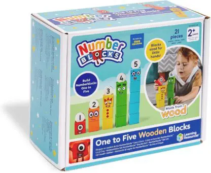Numberblocks® One to Five Wooden Blocks - Image 5
