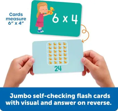 Jumbo Visual Multiplication Cards - Image 2