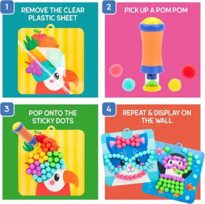 Pom Pom Kit: Animal Dress Up - Image 5