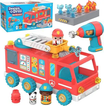 Design & Drill® Bolt Buddies® Fire Truck - Image 9