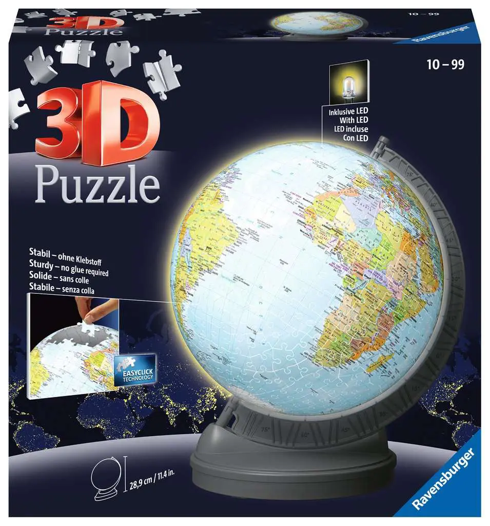 3D Παζλ Υδρόγειος 540 τεμάχια Ravensburger - Image 6