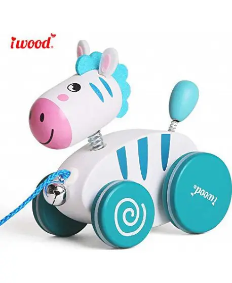 iWood – Pull Along Zebra