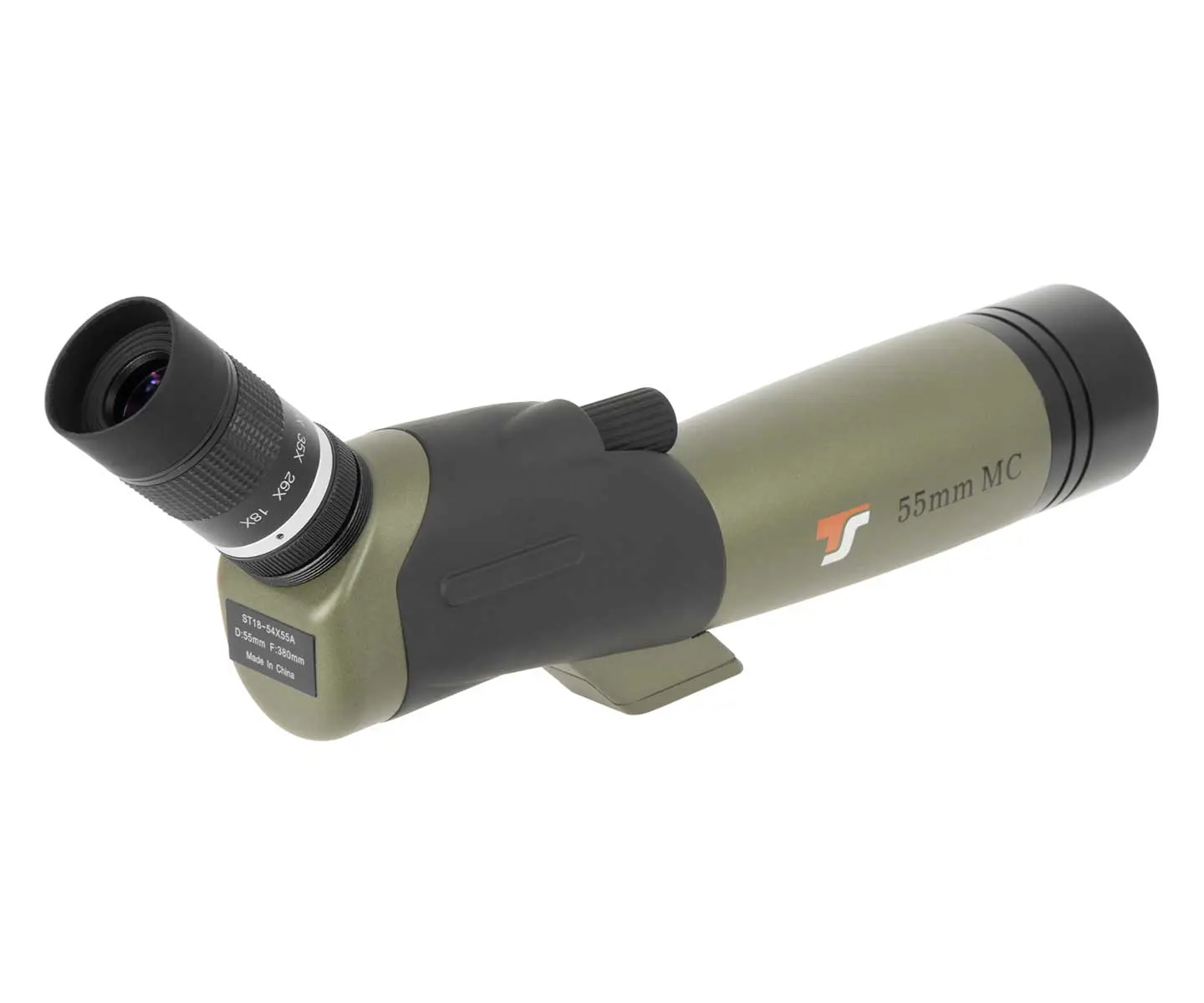 TS-Optics Zoom Spotting Scope 18-54 x 55 mm Aperture with Tabletop Tripod - Image 7