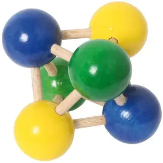 Atomic Wooden Puzzle – product view 1