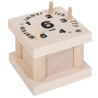 Big Six Wooden Dice Game – product view 1