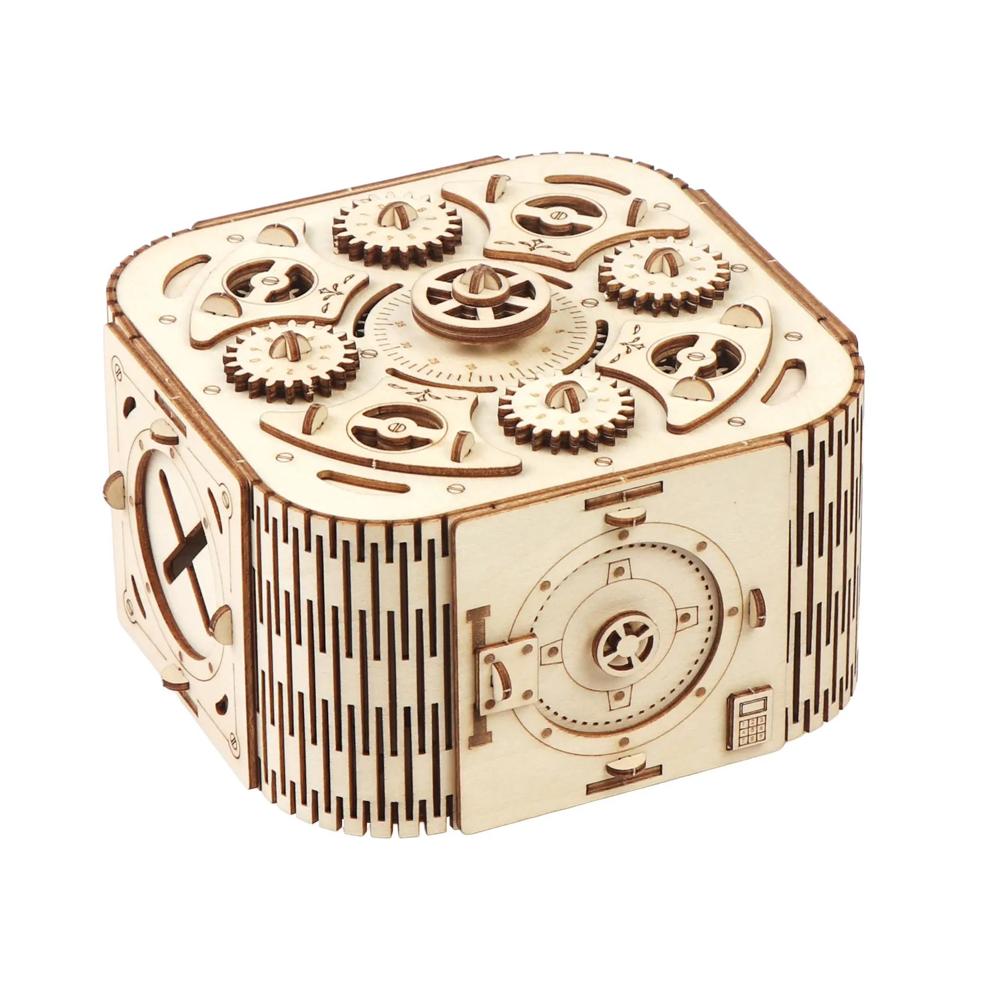 DIY Geared Safe Secret Treasure Box – product view 1