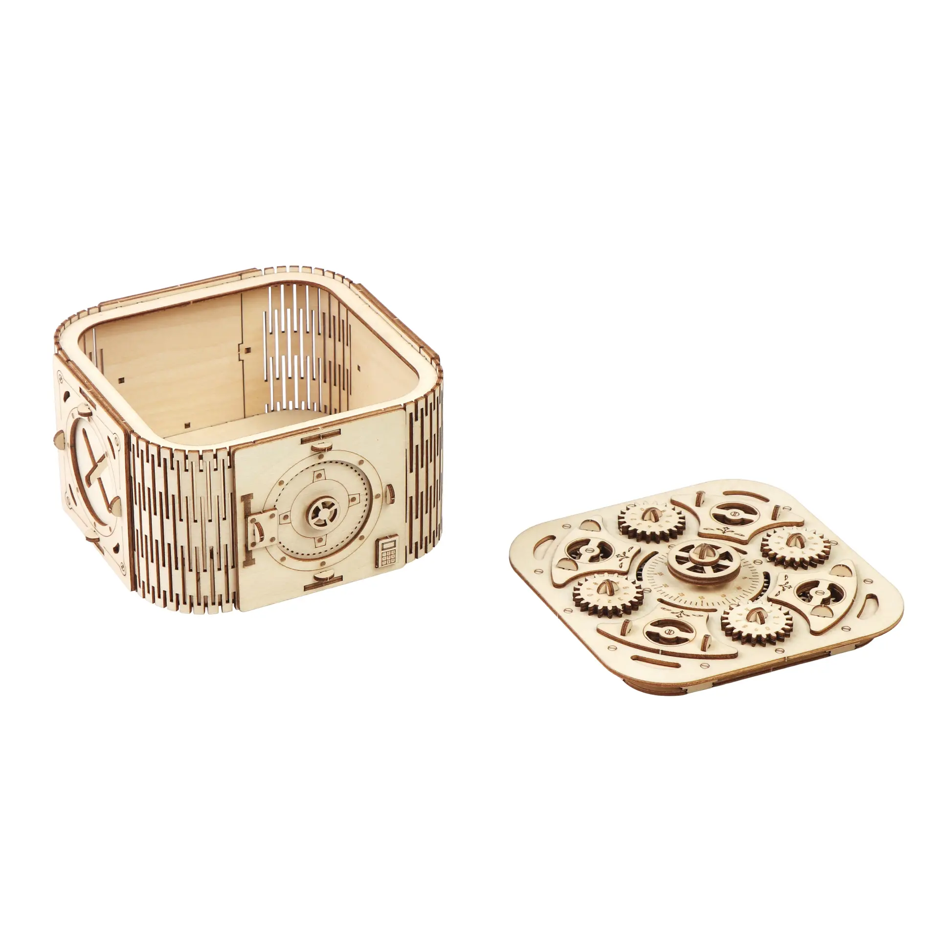 DIY Geared Safe Secret Treasure Box – product view 3
