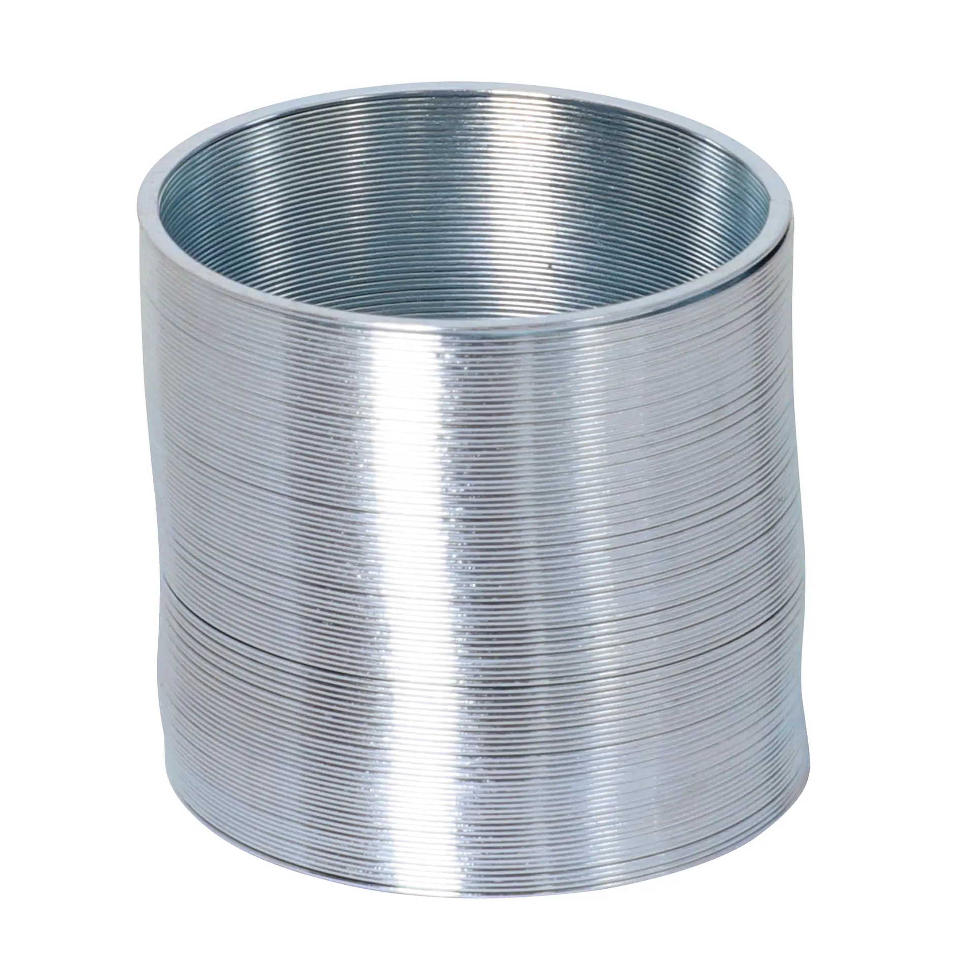 Mini metal magic spring in silver; supplied colour may vary