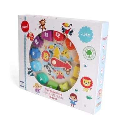  Clock Shape Puzzle