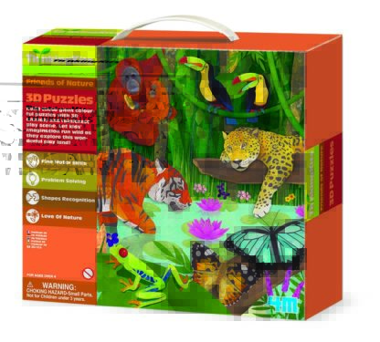 3D Puzzle - Tropical Forest