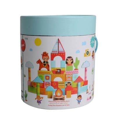 50 pcs Cowboy Town Building Blocks