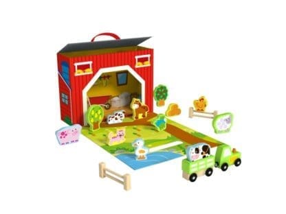 Wooden Farm Set