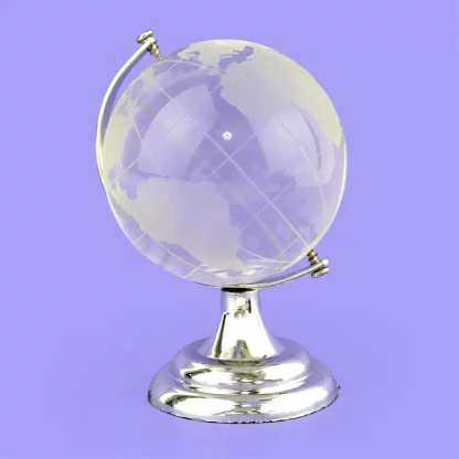 Glass Earth sphere – 8cm