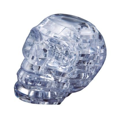 Crystal Puzzle Skull Clear 49pcs