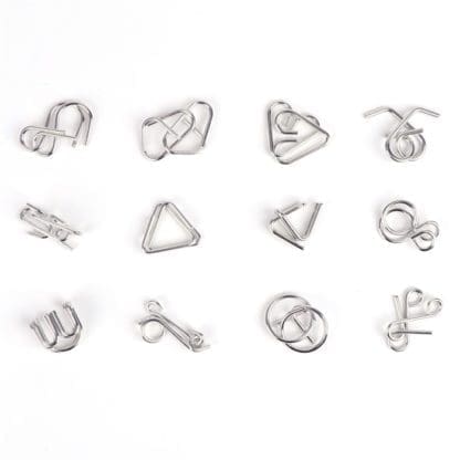Mensa IQ Puzzle Metal 12in1 21cm - Image 2