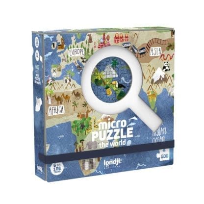 Micropuzzle Ανακαλύψτε τον Κόσμο
