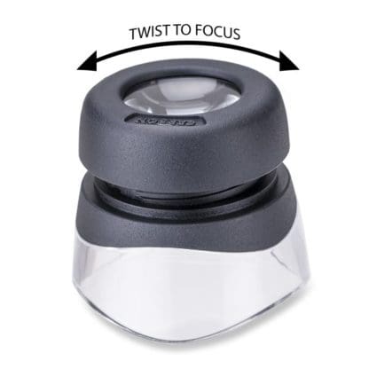 LED VersaLoupe™ 10x LED Lighted Focusing Loupe Magnifier - Image 2