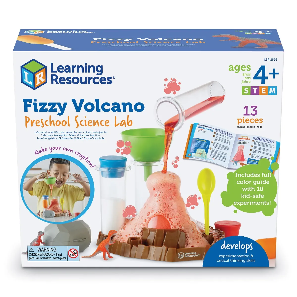Fizzy Volcano Preschool Science Lab - House of Science